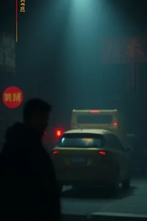 第七次日落封面，地平线与橙红天空的竖版画面