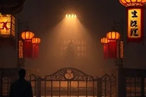 山脊线封面，山脊线上的地质帐篷远景